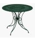 Table de jardin 1900 métal Diam 96 cm