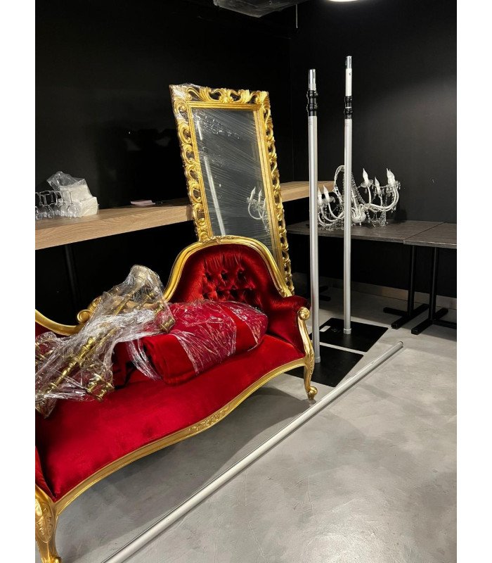 Small red meridianL 140 cm