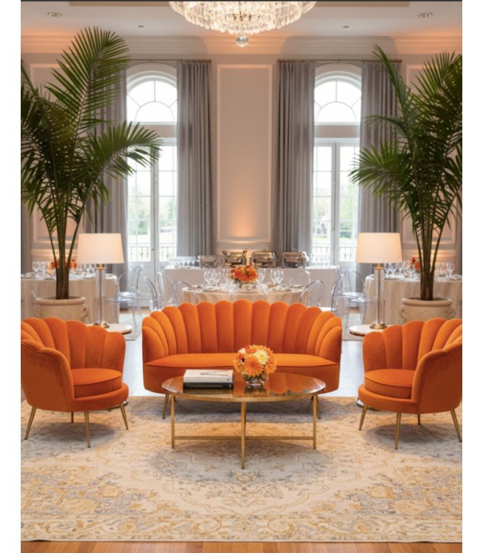 Orange Shell furniture pack