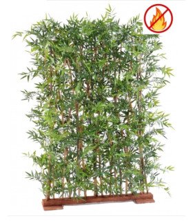 Artificial bamboo hedge rental, space divider, fire-resistant M1