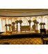 Banquette mariage dorée Prince