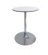 Table guéridon plateau blanc 60 cm