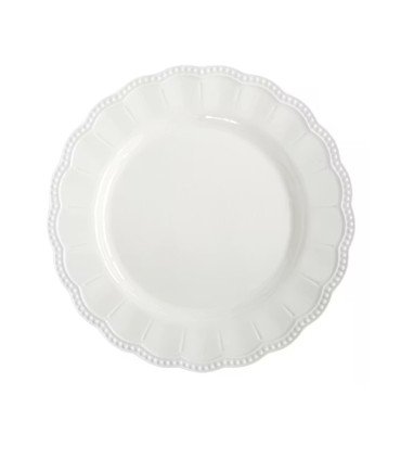 Location assiette de présentation en porcelaine