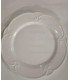 Ivory porcelain plate Ø21 - Ø27 - Ø33 cm