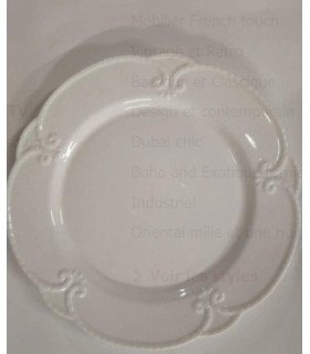 assiette en porcelaine en location par 126 Events