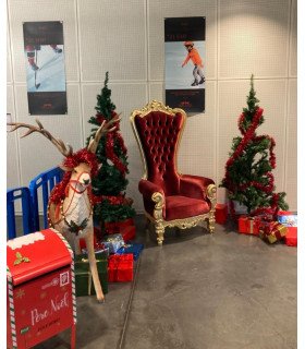 Artificial Christmas tree, height 180 cm, with decorations