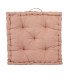 Location coussin de sol rose pastelle pour événementiel Paris France
