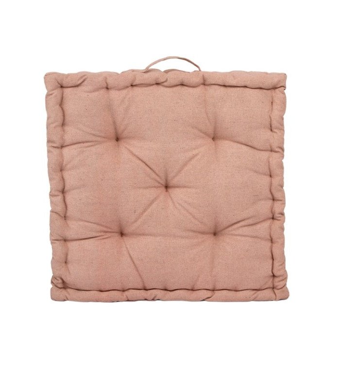Location coussin de sol rose pastelle pour événementiel Paris France