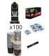 Pack machine à café 100 Capsules et kit accessoires