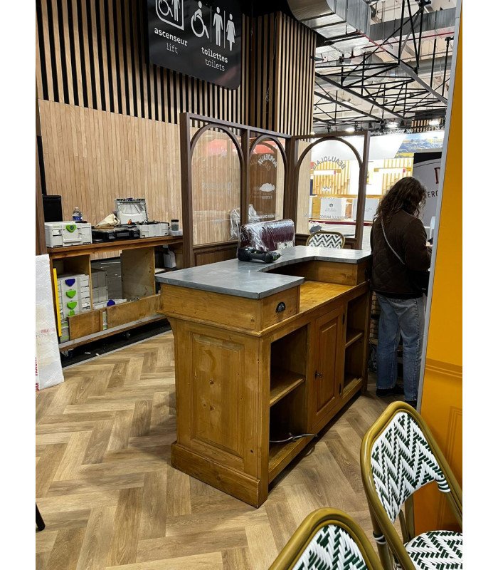 Rental wooden desk L 160 cm