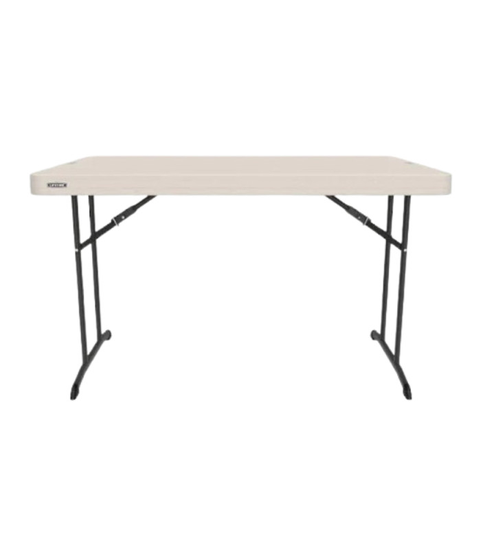 Table rectangulaire pliante 122 x 76 cm 4 personnes