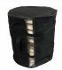 Black velvet chair pad rental for Napoleon chairs