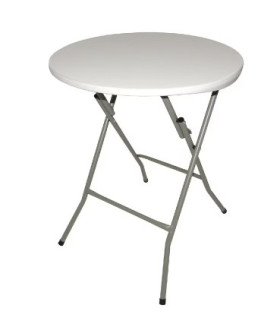 Folding bistro table 60 cm x H 73.5 cm
