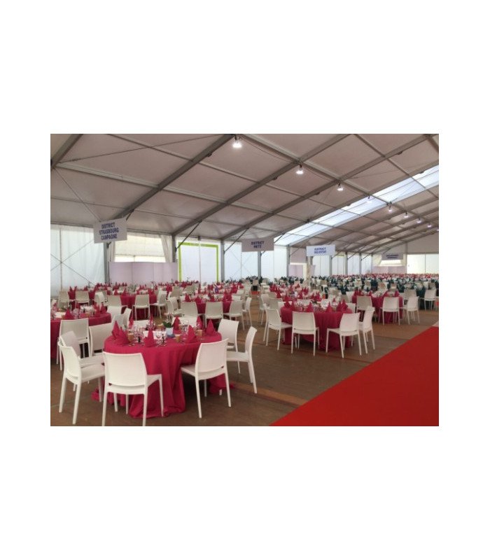 Trix white conference chair