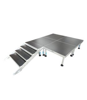 Podium rental 2 meters x 2 meter (additional module extra) 4 m2