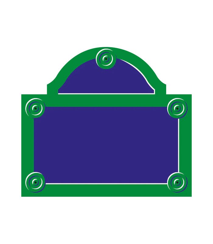location plaque de rue parisienne