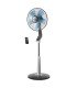 Ventilateur sur pied métallique silencieux