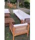 Table basse de jardin en teck