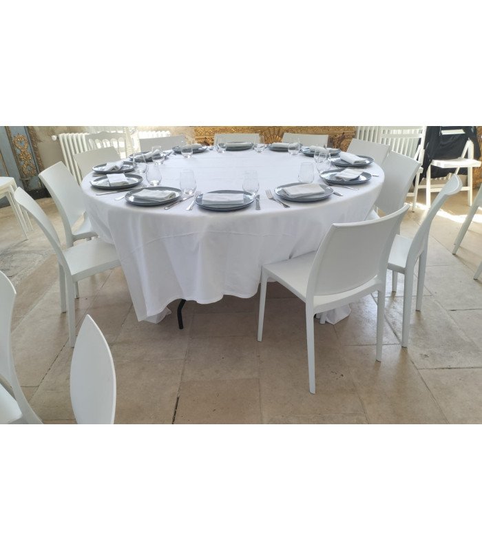 Trix white conference chair