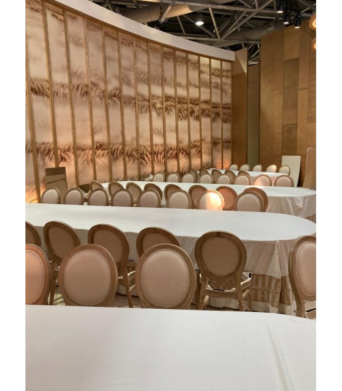 Location Chaise médaillon cérusée Versailles