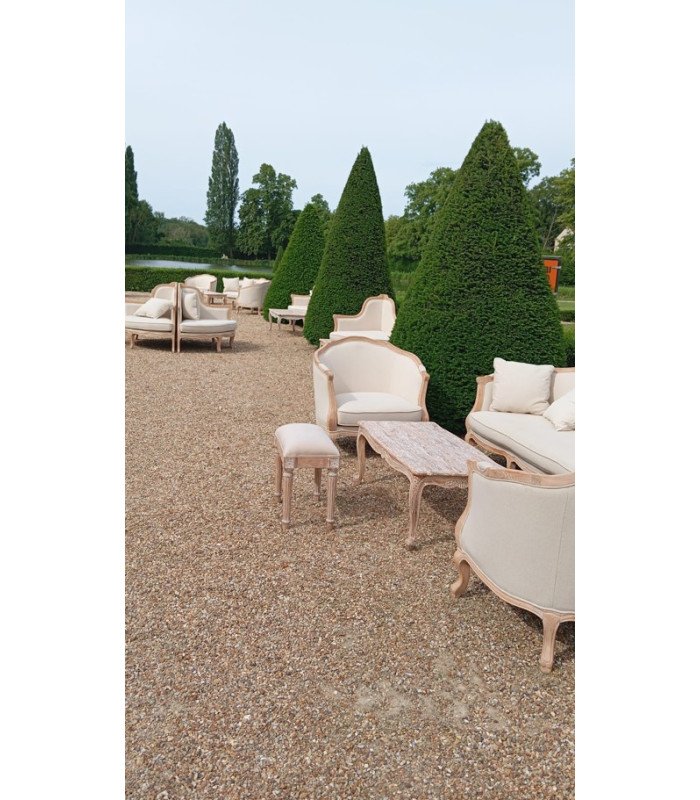 Fauteuil mariage vintage Versailles