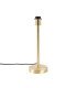 Lampe à poser en métal doré H 39,5 cm sur fond blanc