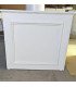White folding panelled buffet table 200 cm