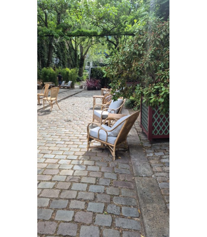 Léonie natural rattan chair for high-end events