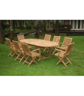 location mobilier de jardin en teck