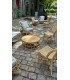 Léonie natural rattan chair for high-end events