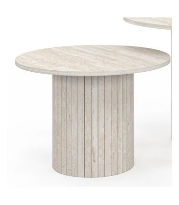 Location table basse ronde en bois recyclé eco friendly
