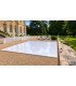 Location piste de danse blanche brillante au m2