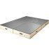 Modular wooden platform with non-slip surface 320 x 460 cm
