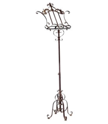 location pupitre baroque fer forgé antique