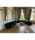 Pack mobilier Canapé 2 places et 2 fauteuils Dan vert