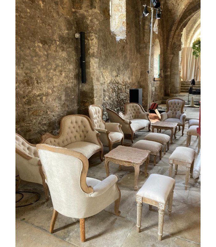 Location table basse cérusée