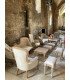 Ceruse pouffe for rent