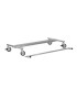Location Pack Vestiaire roulant PRO 40 cintres L 140 x hauteur réglable 120 à 200 cm
