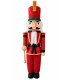 Giant wooden nutcracker (120 cm to 200 cm tall), shown front-facing against a white background