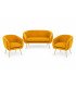 Photo du pack mobilier coquillage orange en location par 126 Events