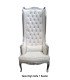 Location fauteuil haut dossier royal à oreilles