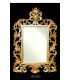 Miroir Beauty Bois Dore