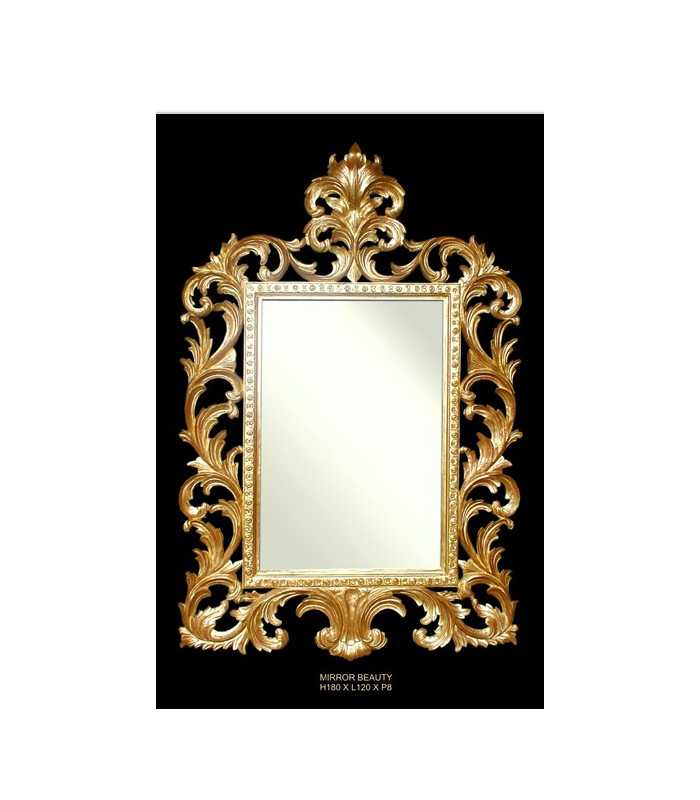 Mirror Beauty Bois Dore