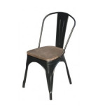 Chaise style industriel